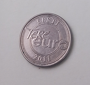 Tere евро монета 2011 (1 фото из 2)