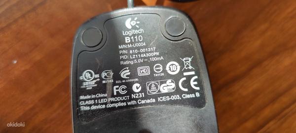 USB мышь logitech B110 (фото #2)