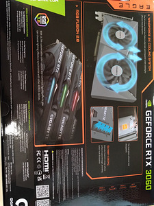 Видеокарта гигабайт RTX 3060 12 Гб (2 фото из 2)