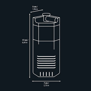 Dennerle Corner Filter + Dennerle Heater 100w + AquaLED 7w (2 foto / 6)