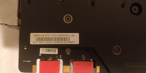 MSI GTX 1070 (3 foto / 4)