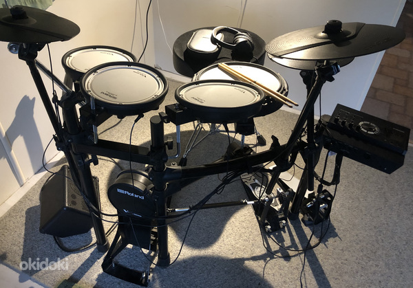 Roland TD-17 V-Drums komplekt koos lisadega. (foto #1)