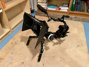Videokaamera rakised shoulder rig LanParte (1 foto / 10)