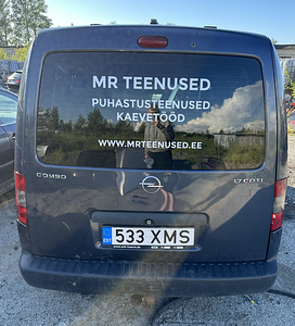 OPEL COMBO, 1,7D 74 KWT, VARUOSAD (2 foto / 8)