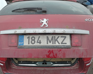 PEUGEOT 407 2,0 DIISEL, AUTOMAAT, VARUOSAD (8 foto / 10)