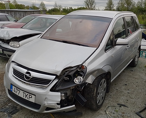 OPEL ZAFIRA 1,6 GAAS 69 KWT, VARUOSAD (2 foto / 8)