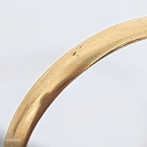 Золотое кольцо 18 карат с бриллиантами (фото #5)