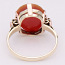 14 kt. Gold - Ring - Layers stone (nuotrauka #5)