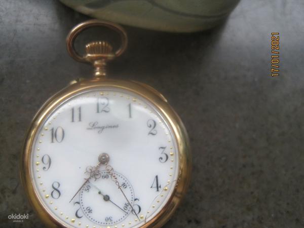 Карманные часы longines 18k (фото #1)