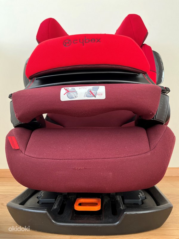 Cybex pallas m on sale fix rumba red