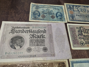 VANAD SAKSA PABERRAHAD RIIGIMARGAD REICHSMARK (4 foto / 4)