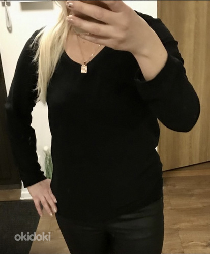 Черная блузка Vero Moda L 40 (фото #1)