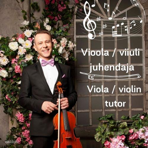 Vioola / viiuli juhendaja Viola / Violin Tutor (foto #1)