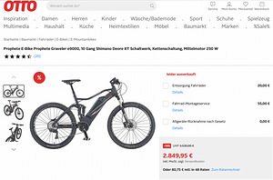 Full Suspension E-Bike 48V 100Nm, Made in Germany (2 foto / 8)