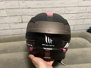 Kiiver Targo rigel a8 Matt Fluor pink (6 foto / 7)