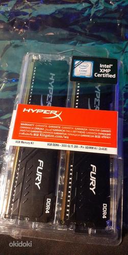 Kingston HyperX Fury DDR4 3000mhz 8GB (2x4GB) (фото #1)