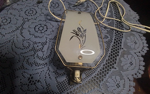 Valge keraamiline plaat 15x15,akna katte seina lamp (1 foto / 4)