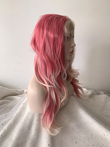 Parukas "Pink/Blonde" Lace Front 65cm (2 foto / 5)