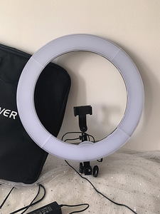 Rõngas lamp Ring Light LED 46cm + kott (1 foto / 7)