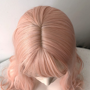 Parukas roosa "Pastel Pink" 65cm (3 foto / 4)