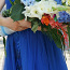 Праздничное платье синее платье (фото #2)