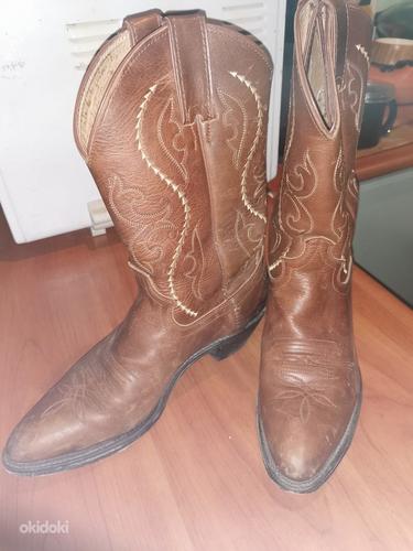 Женские ковбойские сапоги из кожи бизона прямо из Техаса (фото #2)