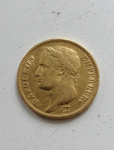 Продаю монету Франция 40 франков, Наполеон, 1811,золото