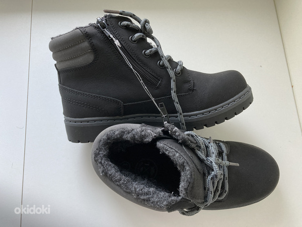 Новые черные туфли/сапоги Luca & Lola в/о, размер 33 (фото #3)
