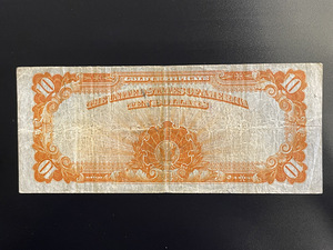10 dollars, 1922 “Gold certificate” (2 foto / 2)