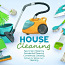 Уборка домов, квартир, мытье окон (фото #1)