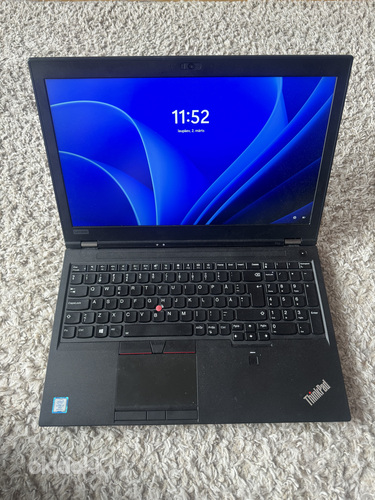 Lenovo ThinkPad P52. Гарантия до 17.08.2024 (фото #1)