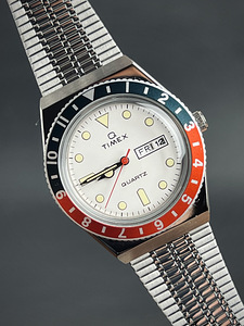 Timex Q Mens Pepsi Bezel (1 foto / 8)