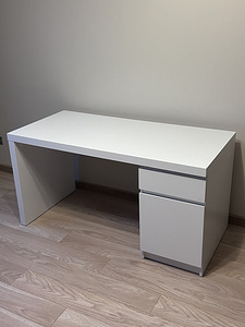 Valge kirjutuslaud 140x65cm (2 foto / 7)