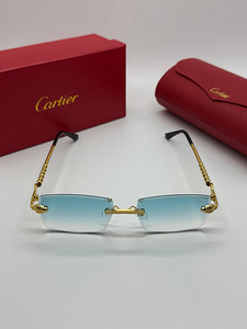 Cartier Blue Lens Snake Päikeseprillid (1 foto / 6)