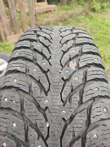 Nissan veljed koos Nokian naastrehvidega. R17 265/65/17 (7 foto / 10)