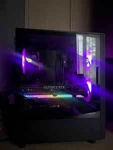 Mänguarvuti + kaks mänguhiirt GEFORCE RTX 3060 TI 8GB, 32GB (5 foto / 5)