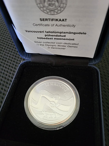 5x Eesti Pank hõbemünt panga säilivuses (1 foto / 10)