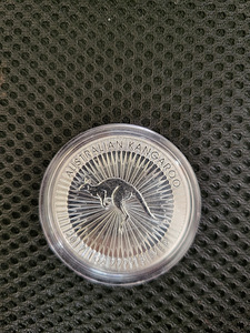 1 oz Austraalia känguru ja Lõuna-Aafrika Krugerrand hõbemünt (1 foto / 10)