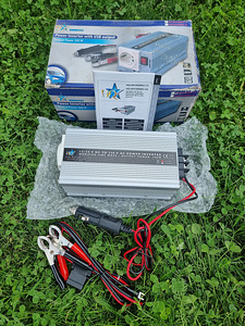 12V -> 230V voolu inverter / pingemuundur autosse 300W USB (2 foto / 2)