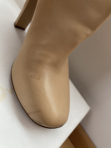 Оригинальные ботинки chloe beige (7 фото из 8)