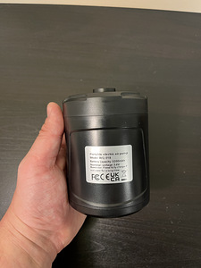 Портативный воздушный компрессор с аккумулятором 5200 mAh! Как новый! (7 фото из 10)