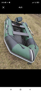 Pvc paat + mootor 5hp (2 foto / 5)