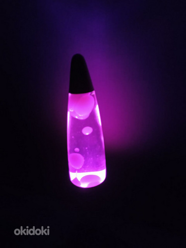Лава лампа фиолетовая (фото #2)