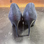 Темно-синие блестящие туфли № 36 (фото #2)