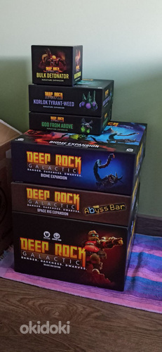 Deep rock Galactic board game deluxe edition+все дополнения