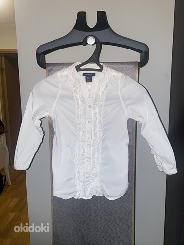Белая рубашка GANT (фото #1)