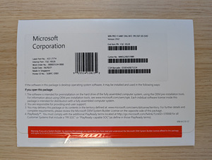 Microsoft Windows 11 Pro 64-bit OEM – DVD Pack + Key (1 foto / 1)