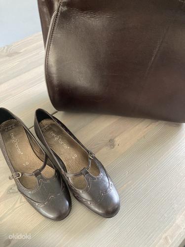 Новая кожаная сумка и туфли 38 Vera Pelle из Италии (фото #5)
