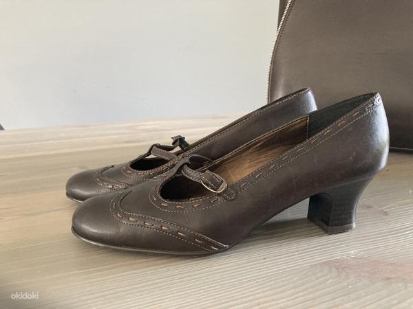 Новая кожаная сумка и туфли 38 Vera Pelle из Италии (фото #6)