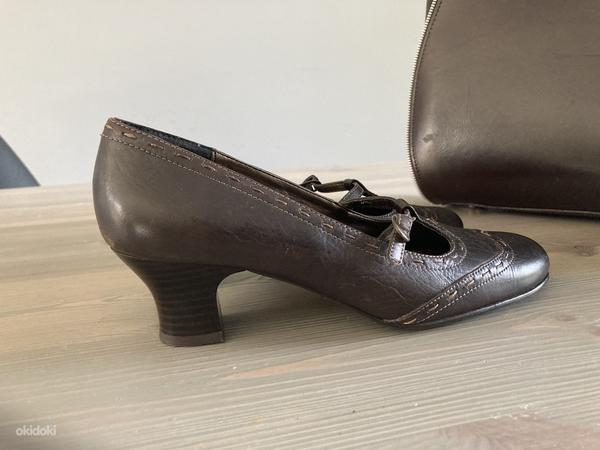 Новая кожаная сумка и туфли 38 Vera Pelle из Италии (фото #9)
